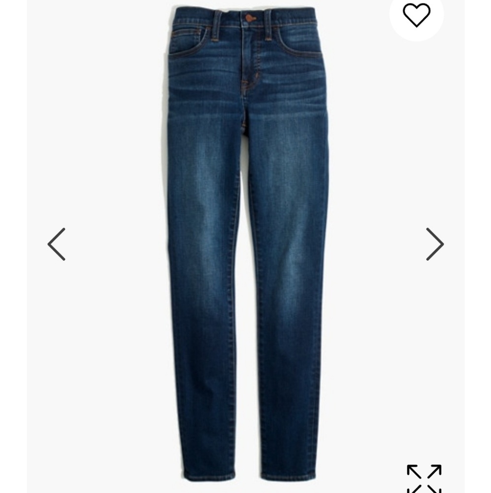 Madewell skinny jeans, petite 30